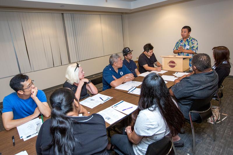 Toastmasters club meeting in Honolulu